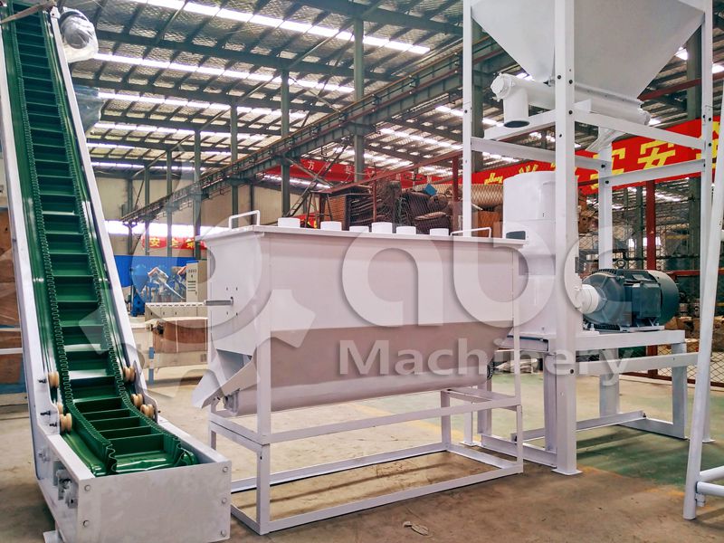 chicken feed pellets cooling equipment for small feed making factory