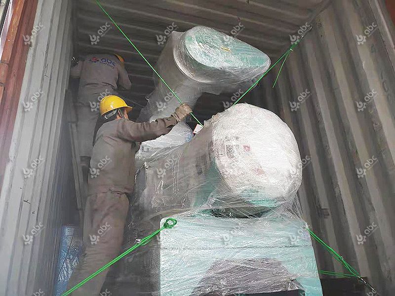 biomass pelletizing machinery shipment