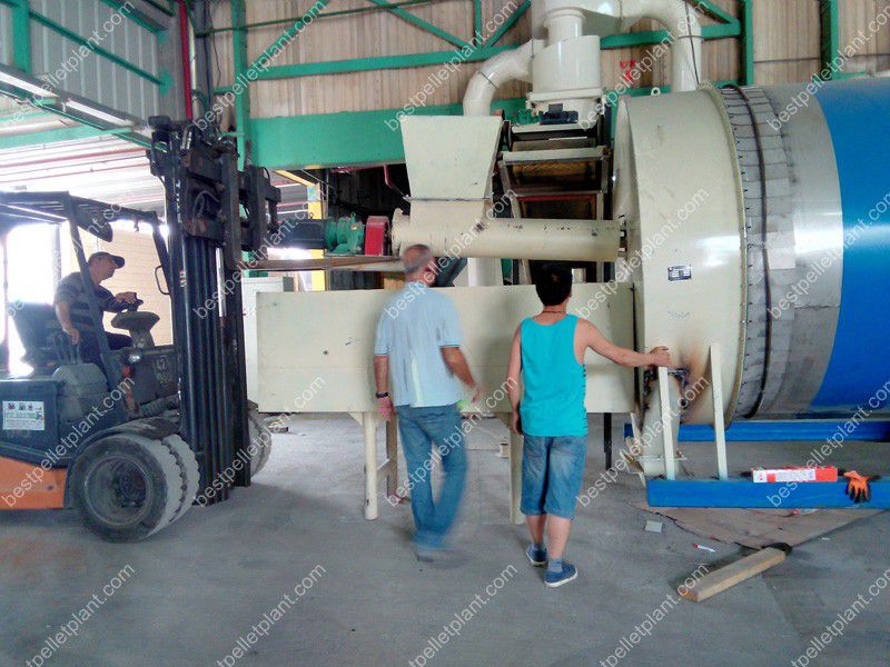 drum dryer installing