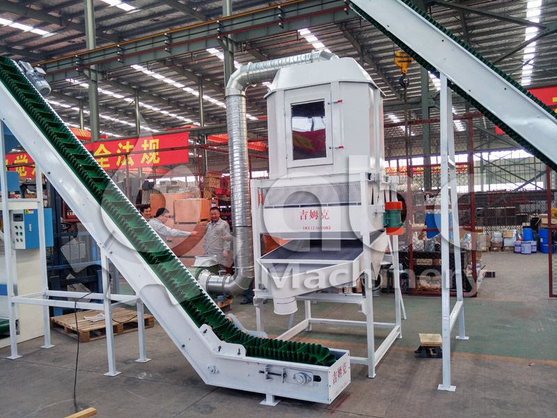 livestock animal feed pellets cooling machine for medium production plant