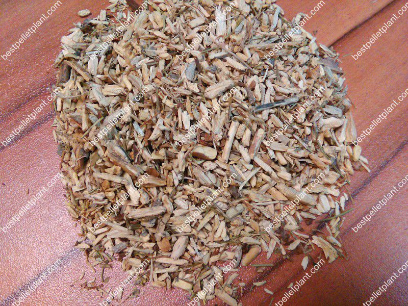 pine wood chips