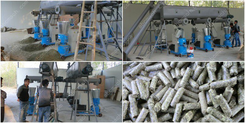 small wood pellet making machine