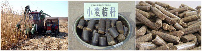 straw pellets briquettes