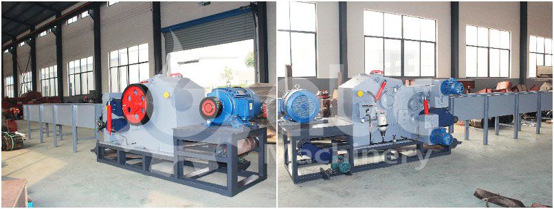 wood chipper equipment for large pellet production factory