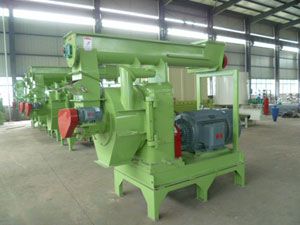 wood pellet machine