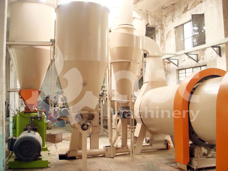 wood pellet production facility for industrial sized factory