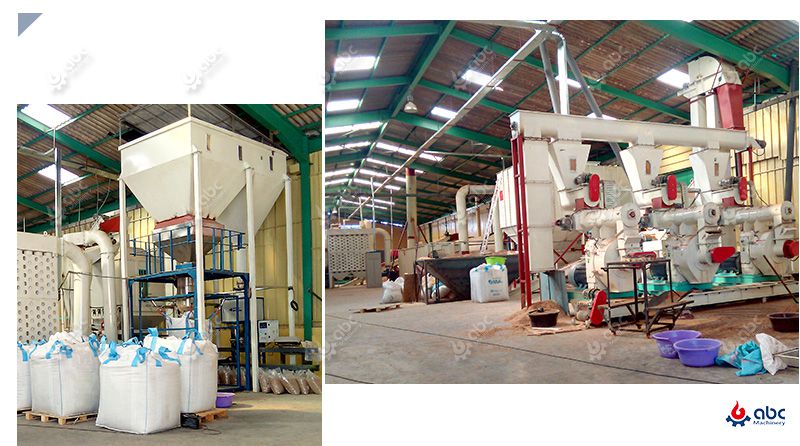 4ton biomass pellet plant project design