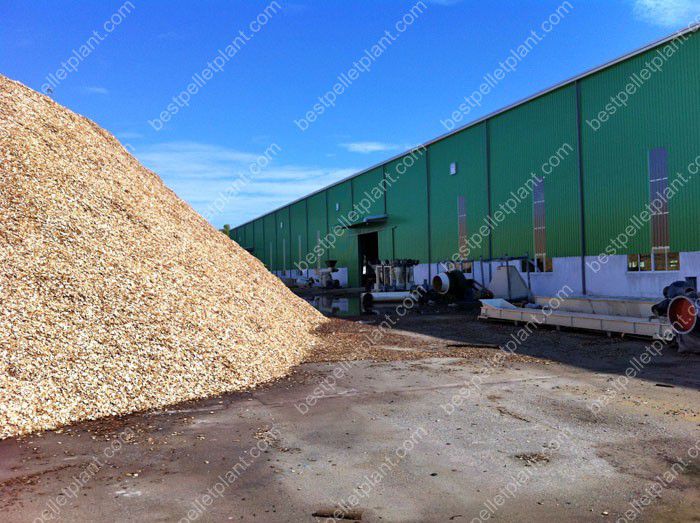 biomass materials wood chips