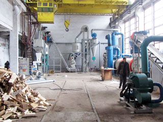 1TPH Biomass Pellet Production Equipment in Bulgaria