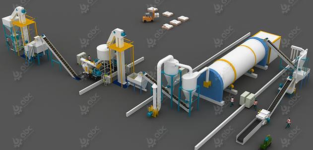 Building Biomass Wood Pellet Making Line