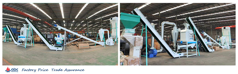 buy best complete wood pellet production line at lowest cost