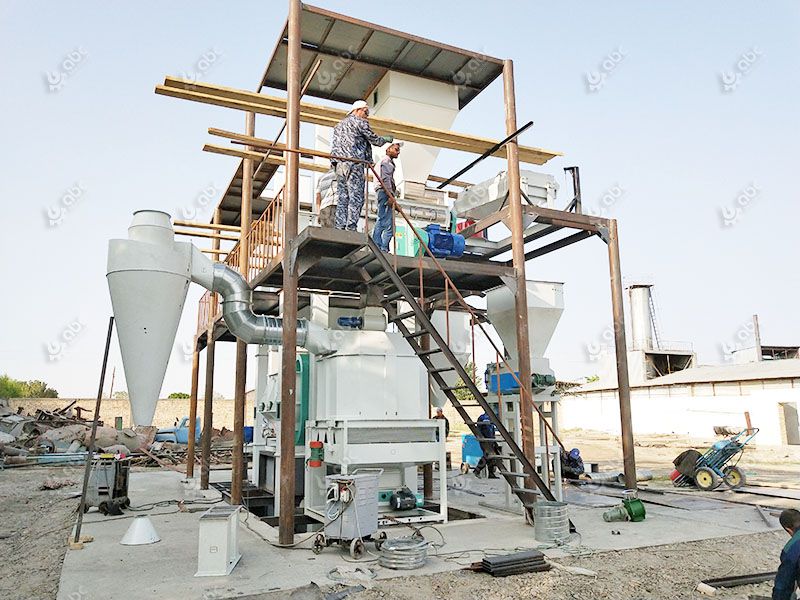 cattle feed making factory for small scale fodder processing