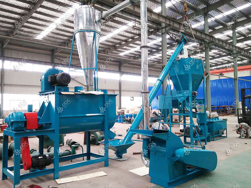 factory price small cattle feed making plant