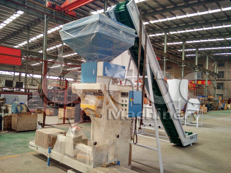 chicken feed packaging machinery for bagging final animal feed