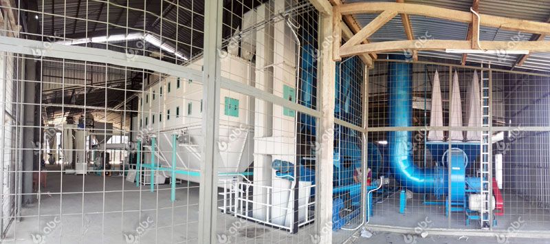 complete wood pellet processing equipment