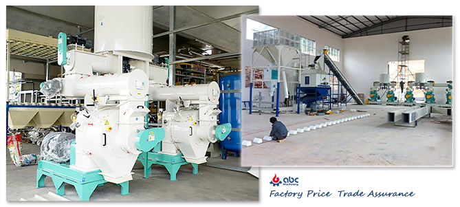 complete wood pellet production line for sale 