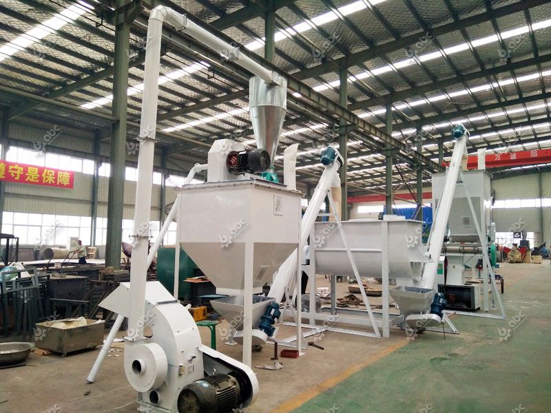 cow feed making equiopments for small to medium feed mill