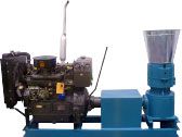 diesel engine pellet mill