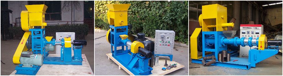 floating fish pellet machine for complete fish pellet making plant