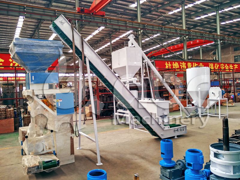 complete equipment for start a small to medium chicken feed mill