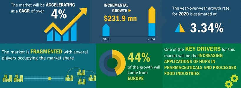 Global Hops Market 2020-2024