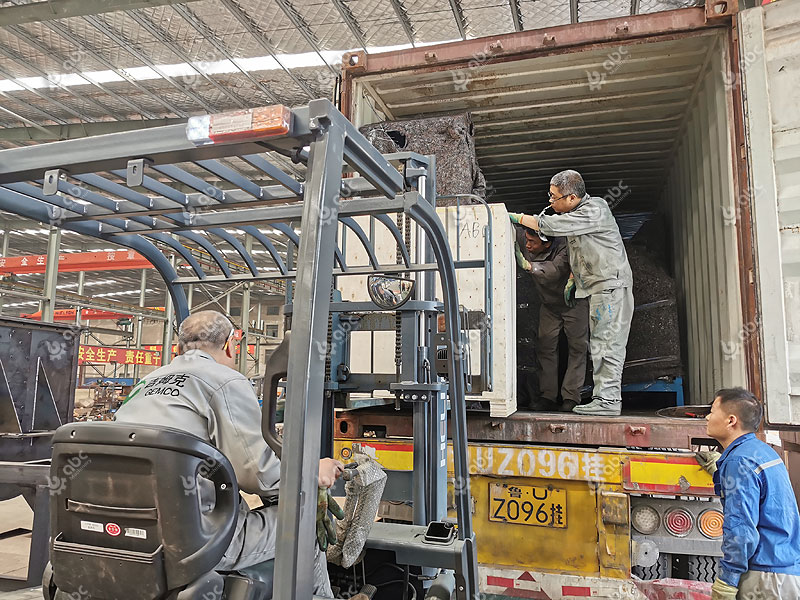 cattle feed plant delivering site