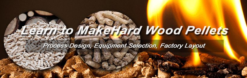 making hard wood pellet with wood pellet machines