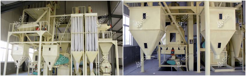 cheap animal feed processing plant setup