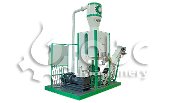 movable wood pellet machine plant