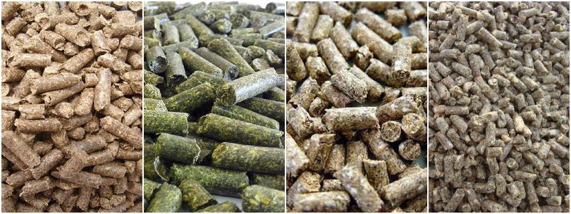 pelleted feed pellets for cattle, cow, sheep, goat, horse and other livestock