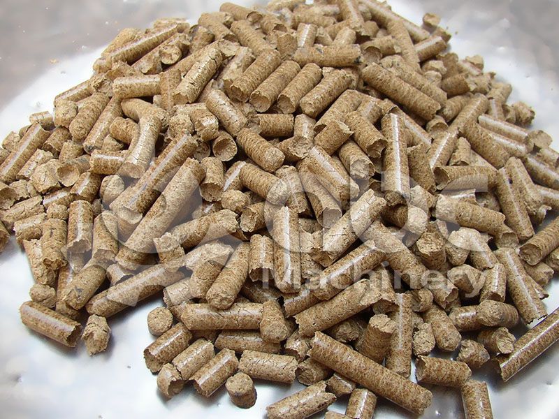 pine wood pellet litter for animal bedding