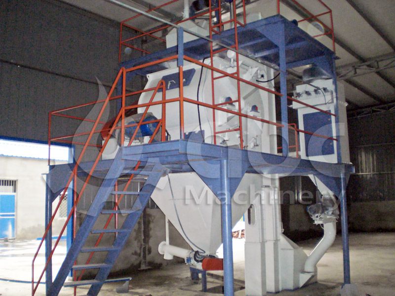 poultry feed making equipment included in complete feed mill