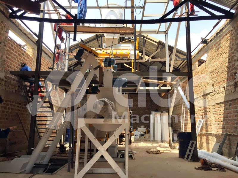 poultry feed mill machine of the feed processing factory