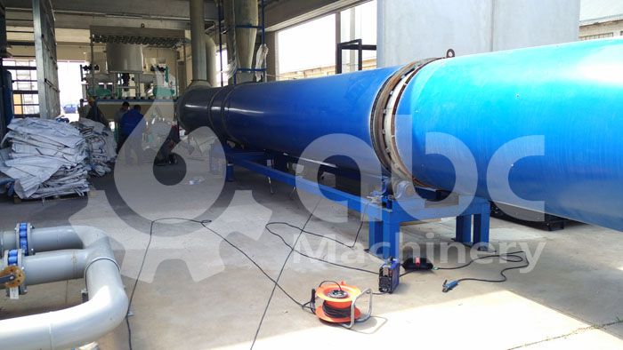 sawdust drying machine for large scale pellet producing factory