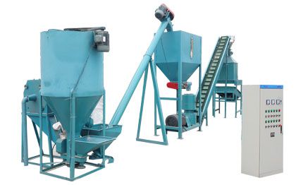 small scale feed pellet plant