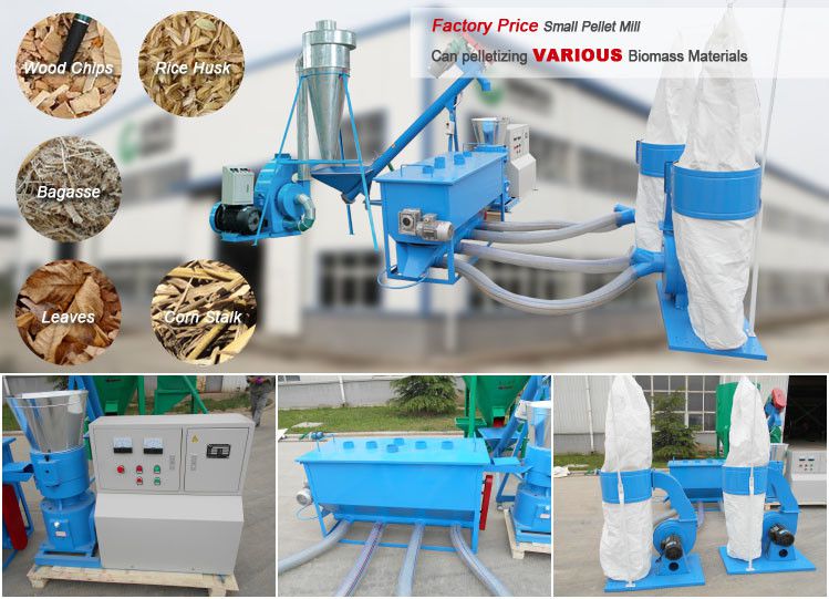 Factory price small Biomass Pellet Making Machine for sale, lead supplier