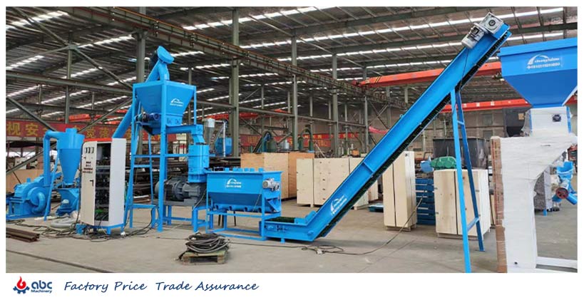 trial wood pellet production line boosts biomass production efficiency