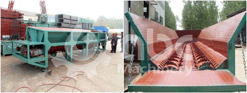 wood barking machine for complete production of wood pellets
