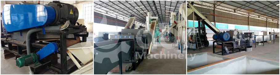 wood chipping equipment for big scale biomass pellets making factory