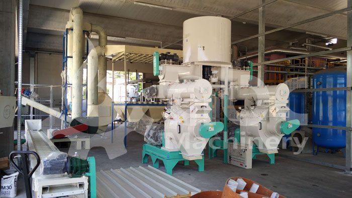 ring die type wood pelletizing machinery for sale