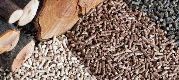 wood pellets making processing